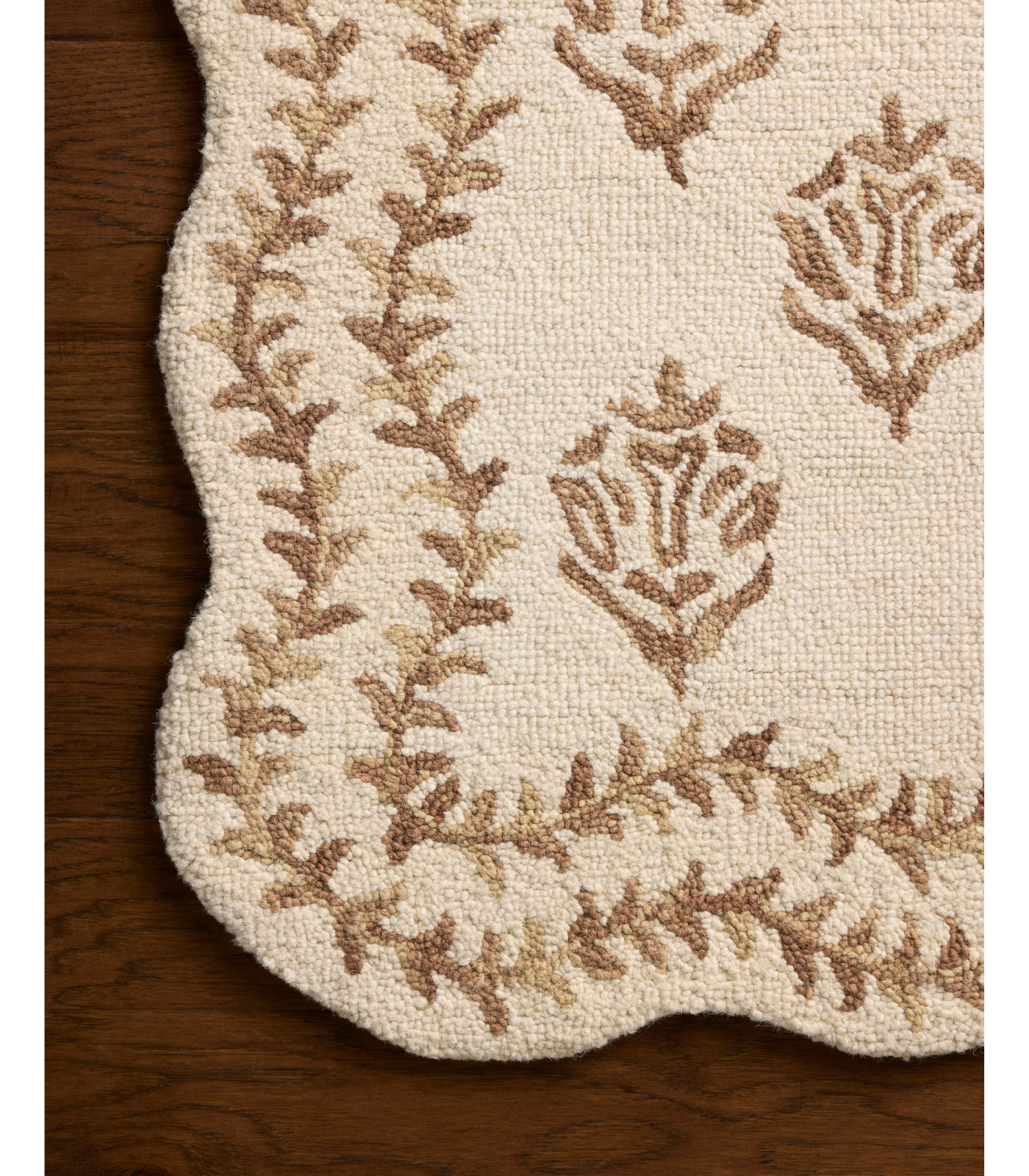 Alfombra Lisette 01 Ivory | Natural Rifle Paper Co. × Loloi