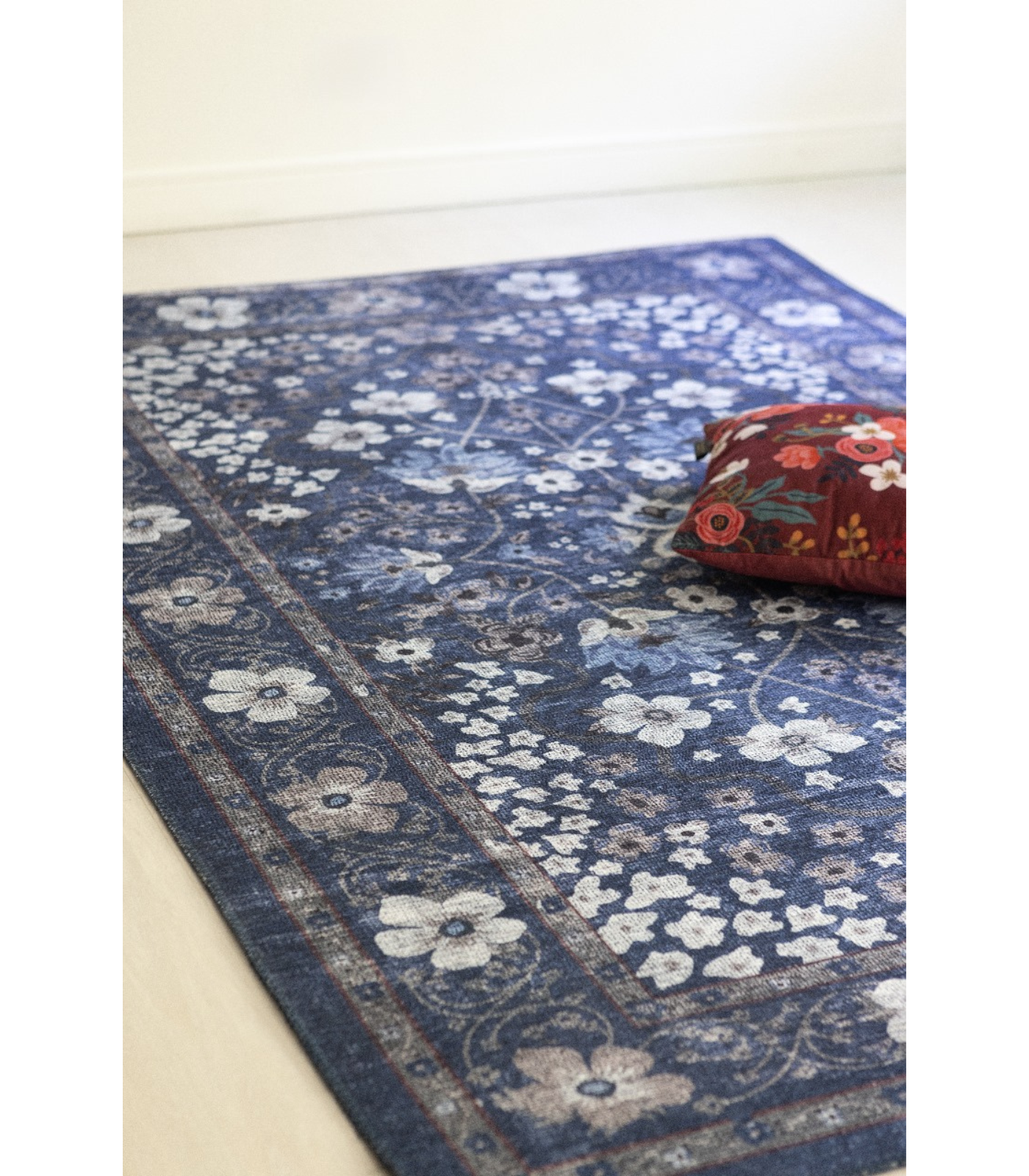 Alfombra Palais 02 Navy Rifle Paper Co × Loloi (115x176)