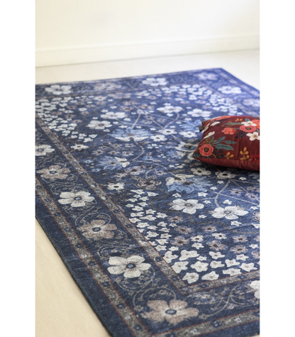 Alfombra Palais 02 Navy Rifle Paper Co × Loloi (115x176)