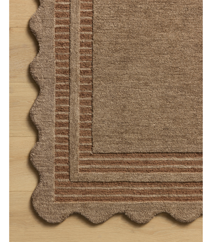 Alfombra Scottie 01 Moca | Clay Chris Loves Julia × Loloi (153x229)| Preventa