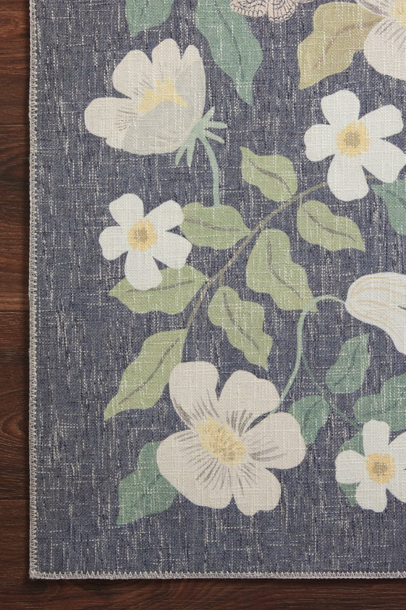 Alfombra Cotswolds 02 Primrose Charcoal Rifle Paper Co. × Loloi (153x229)