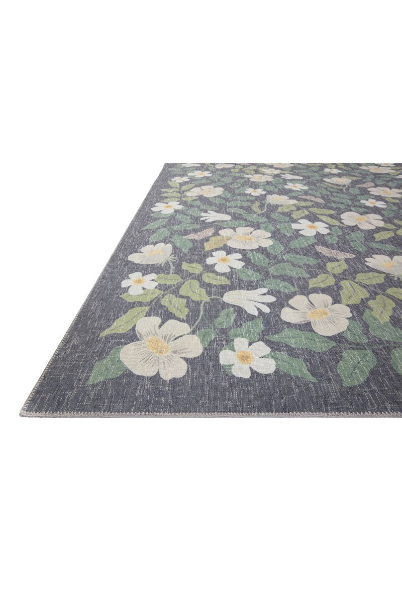 Alfombra Cotswolds 02 Primrose Charcoal Rifle Paper Co. × Loloi (262x354)