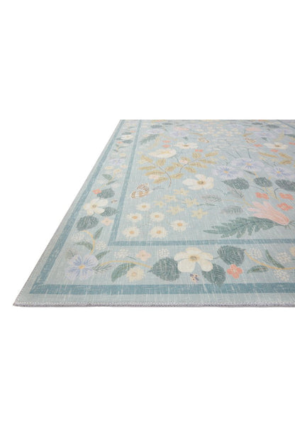 Alfombra Cotswolds 03 Willow Sky Rifle Paper Co. × Loloi (153x229)