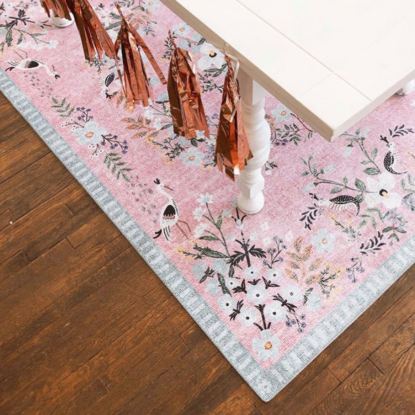 Palais Rose Sky Rifle Paper Co x Loloi (153x229) - Perle&Perle