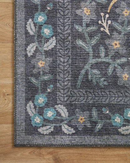 Alfombra Maison 01 Nightingale Black Rifle Paper Co. × Loloi (153X229)