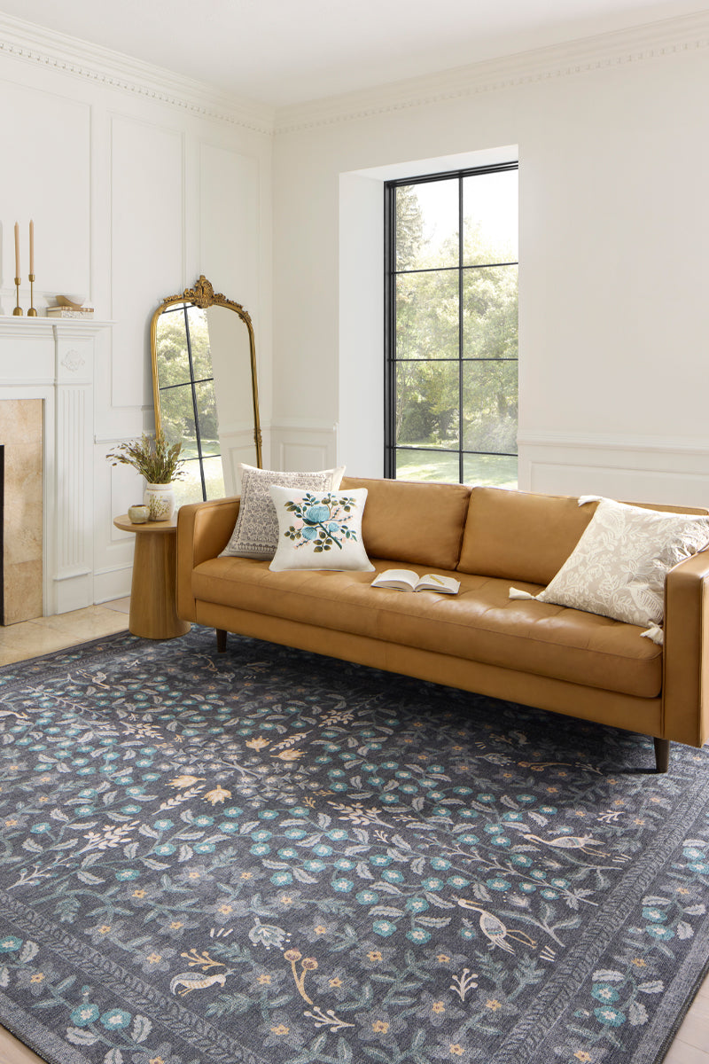 Alfombra Maison 01 Nightingale Black Rifle Paper Co. × Loloi (153X229)