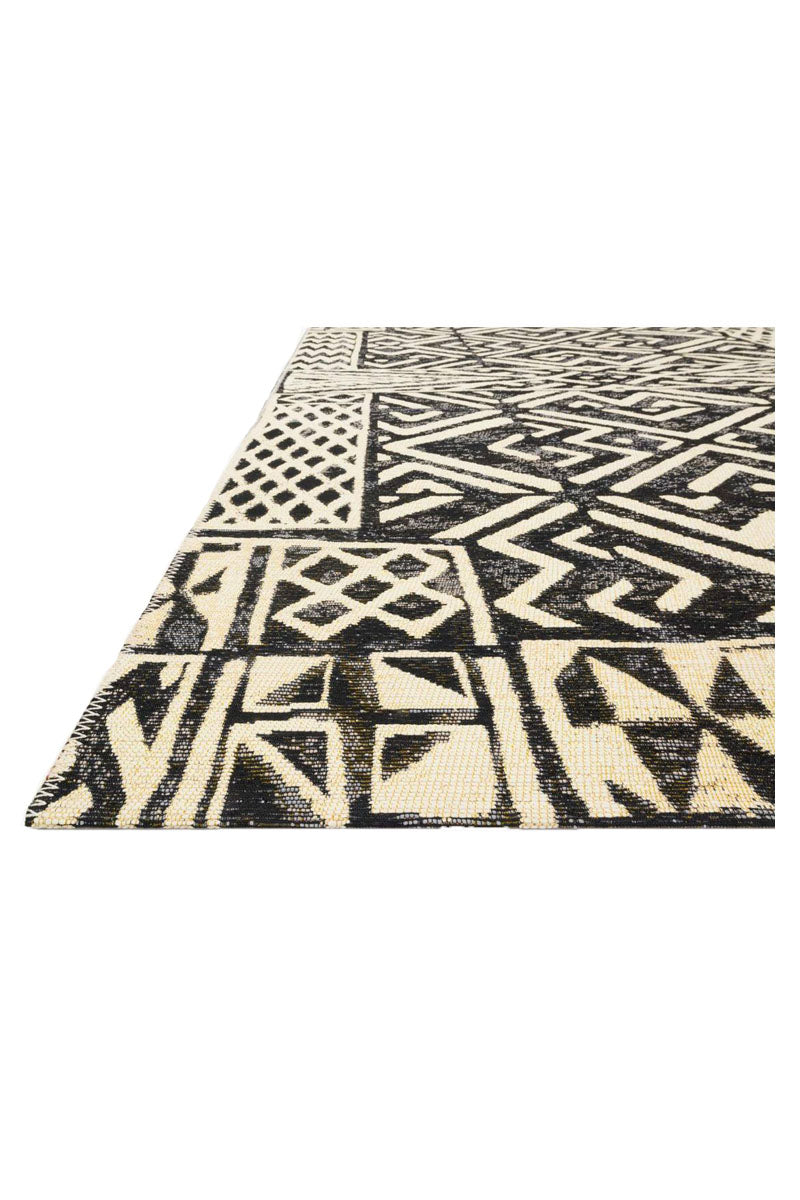 Mika  Ivory / Black  - Terraza (120x180) - Perle&Perle