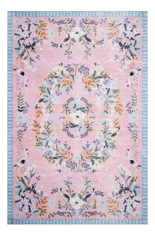 Palais Rose Sky Rifle Paper Co × Loloi (115x176) - Perle&Perle