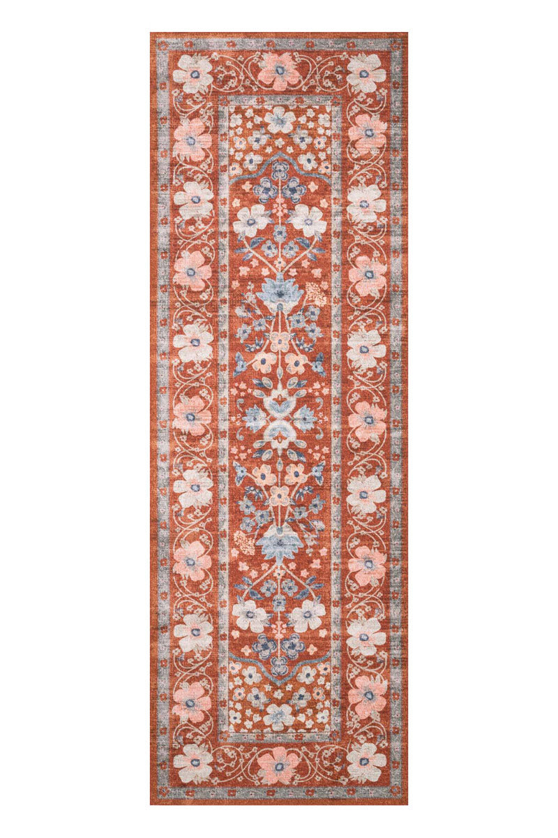 Palais Crimson Rifle Paper Co × Loloi (77x229) - Perle&Perle